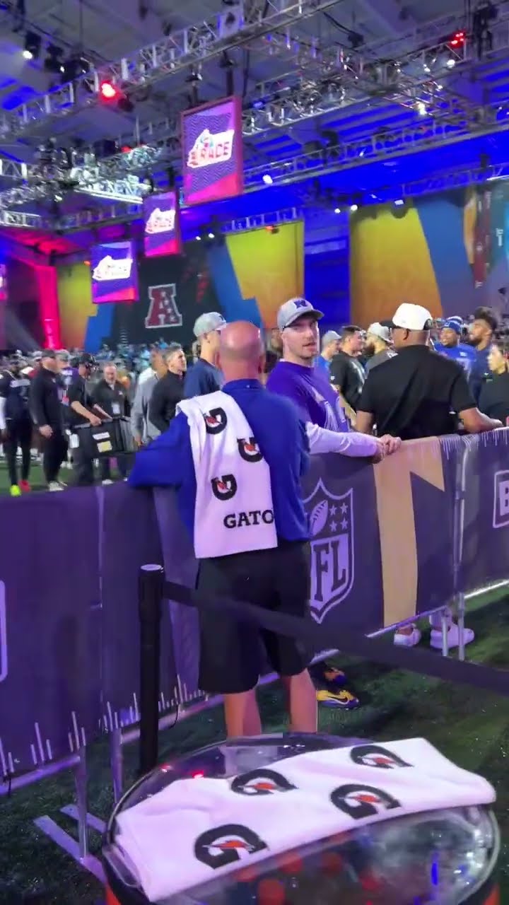 Viktor the Viking Finds Andrew DePaola at Pro Bowl ?